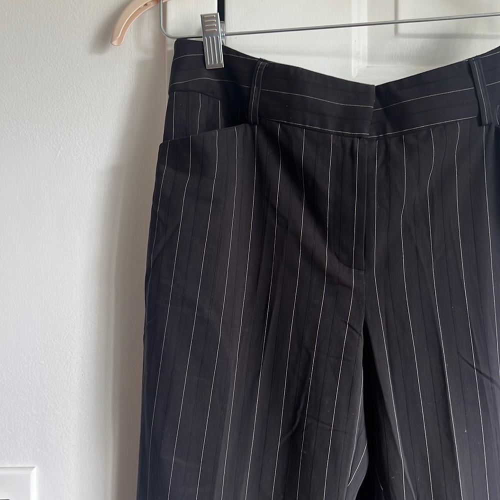 Pinstripe Work Pants